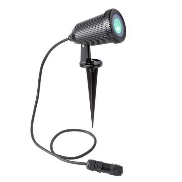 Redo Smart TUYA 90149 TAIGA exteriérové reflektorové svítidlo se zápichem LED 6W | RGB | IP65 - černá