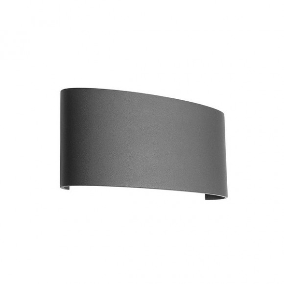 Redo 90226 FABO exteriérové nástěnné svítidlo POWER LED 6W | 470lm | 3000K | IP54 - tmavošedá