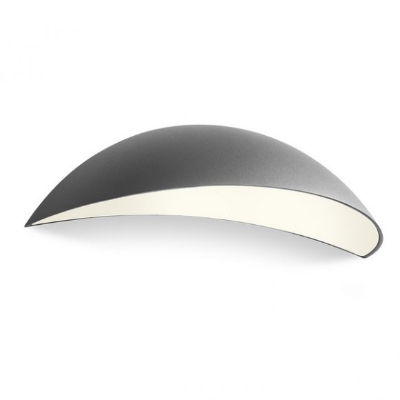 Redo 90235 PALMA exteriérové nástěnné svítidlo POWER LED 18W | 1053lm | 3000K | IP54 - tmavošedá