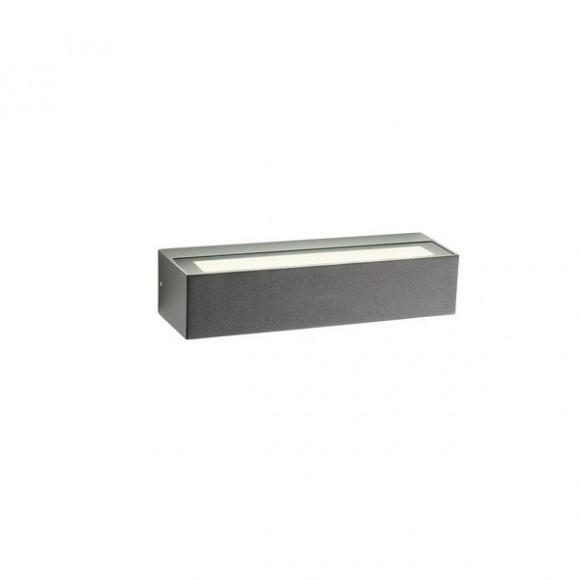 Redo 90257 AROOS exteriérové nástěnné svítidlo POWER LED 12W | 1022lm | 3000K | IP65 - antracit