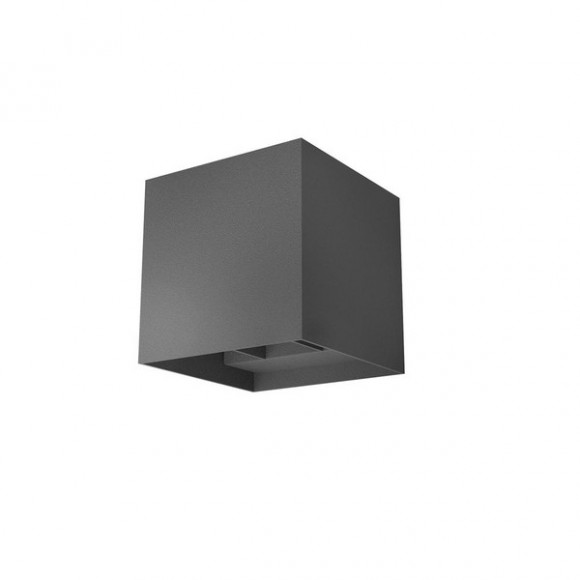 Redo 90296 VARY exteriérové nástěnné svítidlo POWER LED 2x10W | 1178lm | 3000K | IP54 - antracit