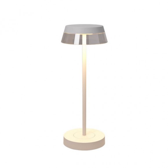 Redo 90306 ILUNA exeriérová stolní lampa SMD LED 2,5W | 145lm-150lm | 2700K-3000K | IP65 - bílá