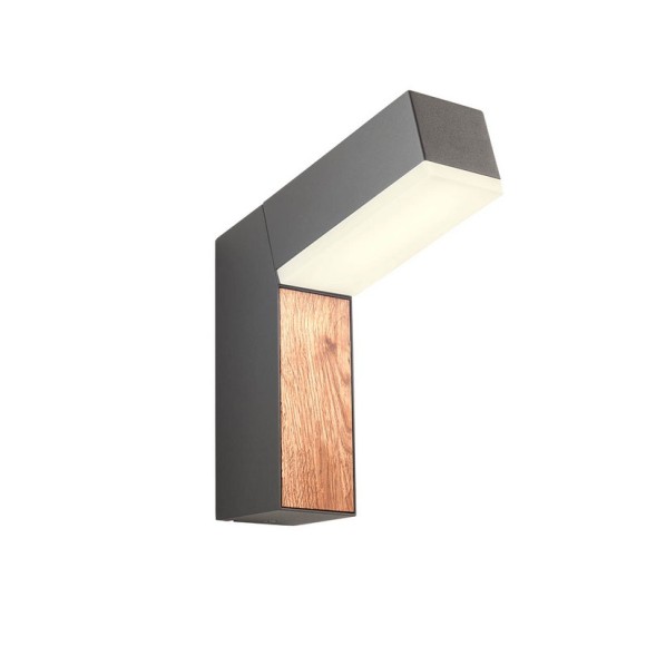 Redo REDO90510 LED venkovní nástěnné svítidlo Woody integrovaný LED zdroj | 1131/650 lm | 3000K