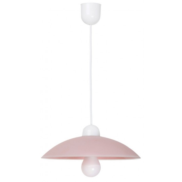 RABALUX 1409 Cupola závěsné svítidlo růžová D32