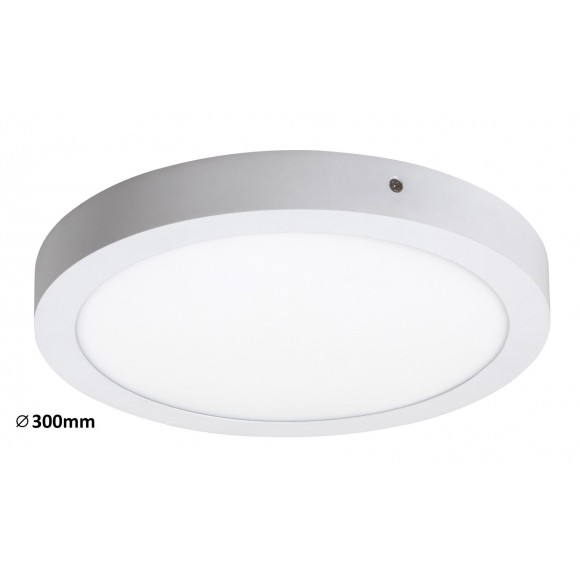 Rabalux 2657 LED zápustné a přisazené stropní svítidlo Lois 1x24W | 1700lm | 4000K - matná bílá