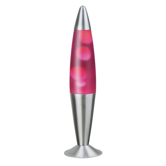 Rabalux 4108 Lollipop 2 lávová lampa 1xE14 růžová