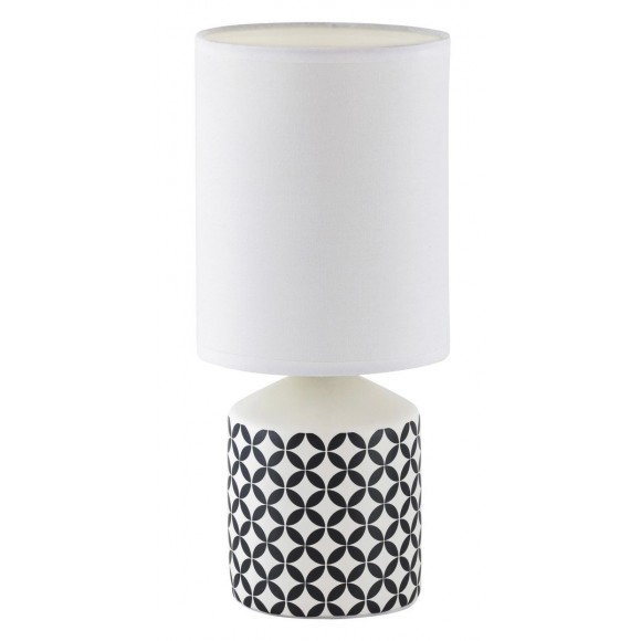 RABALUX 4398 Sophie textilní lampička E14 1x40W bílá