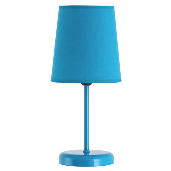 RABALUX 4512 Glenda textilní lampička E14 1x40W modrá
