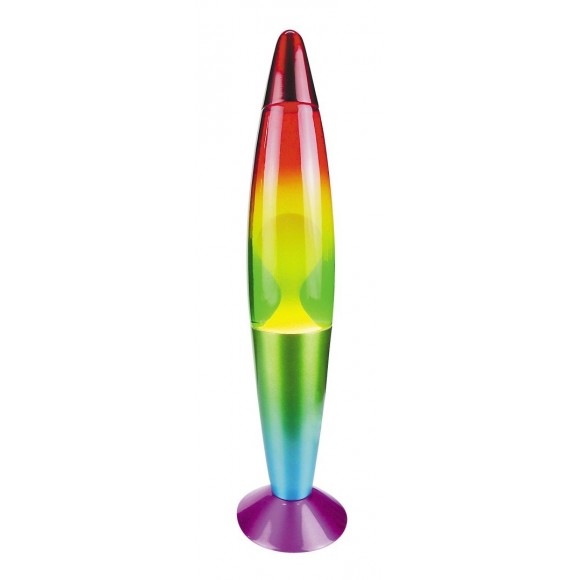RABALUX 7011 Lollipop Rainbow dekorační lávová lampa E14 1X MAX G45 25W