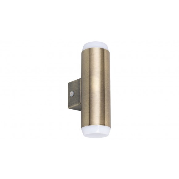 Rabalux 8939 LED venkovní ​​nástěnné svítidlo Catania 2x4W | 700lm | 3000K | IP44 - horní a spodní osvětlení, bronz