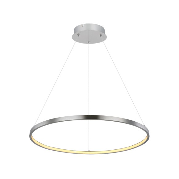 Globo 67192-29 LED závěsné stropní svítidlo Ralph 1x29W | 1400lm | 3000K - nastavitelná výška, nikl, opál