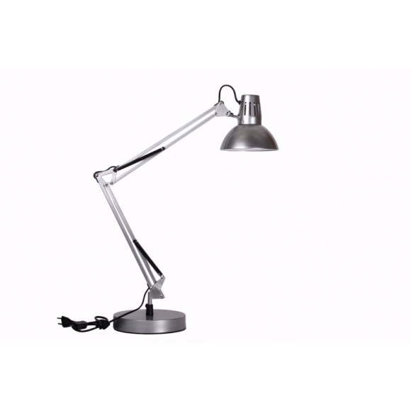 stolní lampa Ideal lux Wally Argento TL1 1x40W E27 - stříbrná