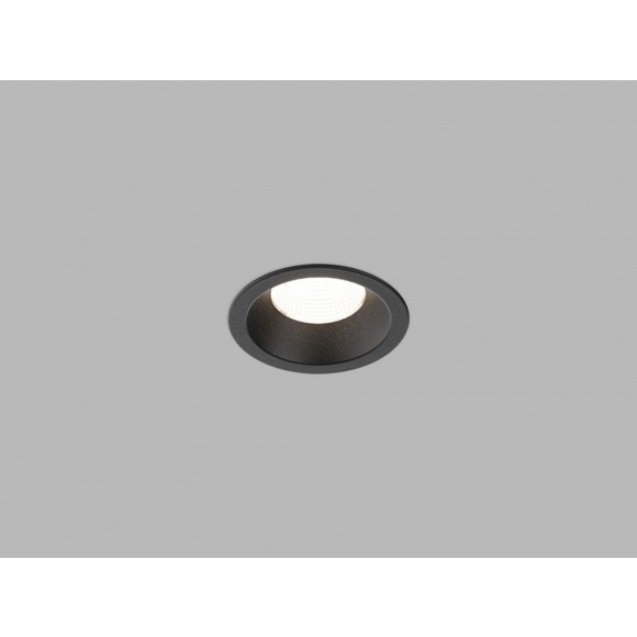 LED2 2150423 LED zápustné bodové svítídlo Spot B 1x9W | 735lm | 2700K | IP44 - černá