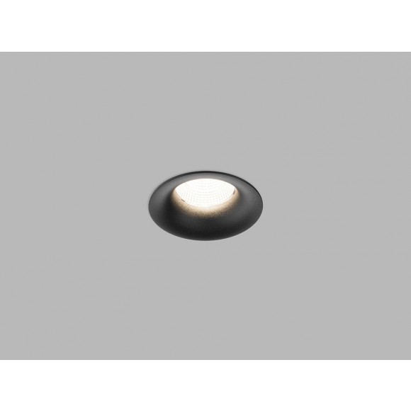 LED2 2150623 LED zápustné bodové svítídlo Spot C 1x9W | 735lm | 2700K | IP44 - černá