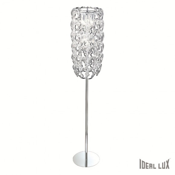 Ideal Lux 030562 stojací lampa Alba 8x60W | E27 - chrom