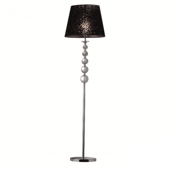 Ideal Lux 032344 stojací lampa Step Nero 1x60W|E27 - černá