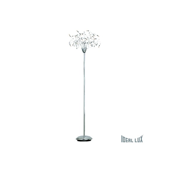 stojací lampa Ideal lux FAVILLE 18x10W G4  - chrom
