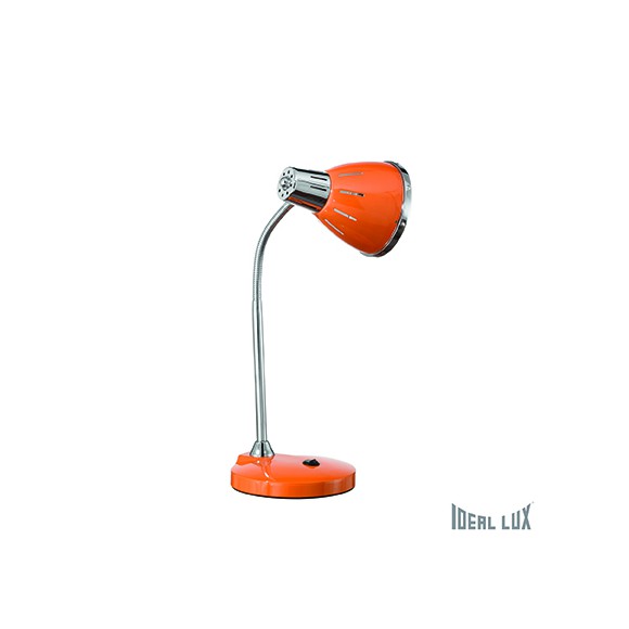 stolní lampa Ideal lux Elvis Arancione TL1 1x60W E27 - oranžová