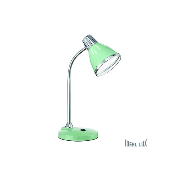 stolní lampa Ideal lux Elvis Verde TL1 1x60W E27 - zelená