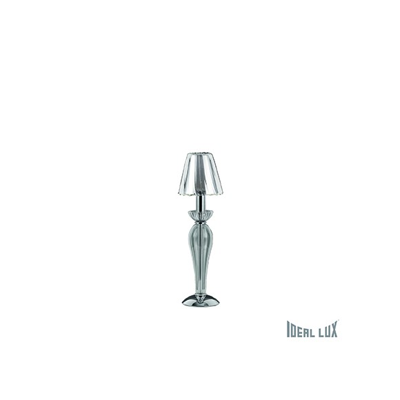 stolní lampa Ideal lux EVENT 1x40W E14  - šedá kouřová
