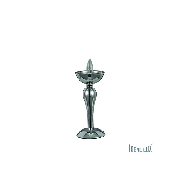 stolní lampa Ideal lux CASANOVA 1x40W E14  - šedá kouřová