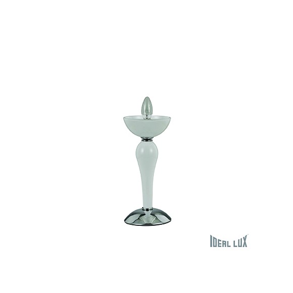 stolní lampa Ideal lux CASANOVA 1x40W E14  - bílá