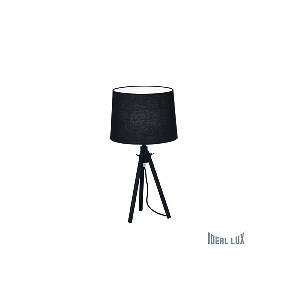 stolní lampa Ideal lux York TL1 1x60W E27  - přírodní materiály