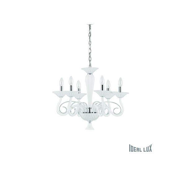 závěsné svítidlo Ideal lux Maximilian SP6 6x40W E14  - krásná elegance