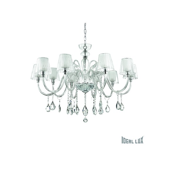 závěsné svítidlo Ideal lux Terry SP6 6x40W E14  - elegantní luxus
