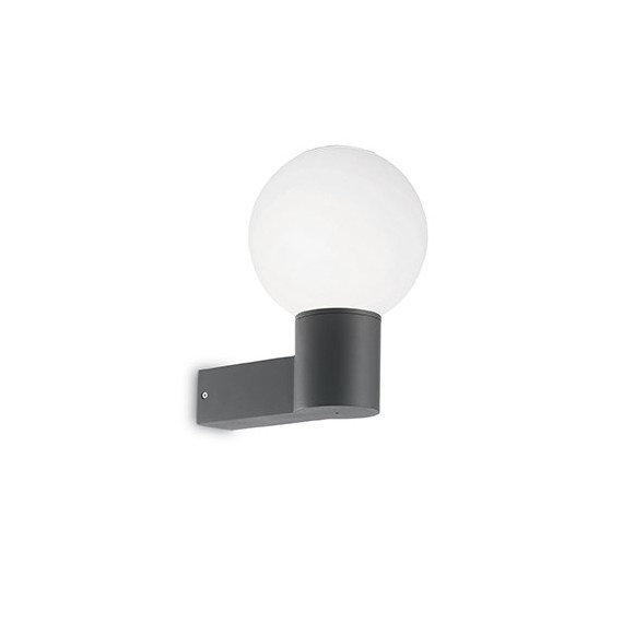 Ideal Lux 146584 venkovní nástěnné svítidlo Symphony 1x60W|E27|IP44 - černé