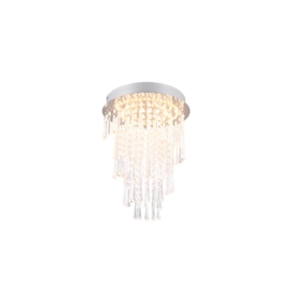 Trio Reality TR67341106 LED přisazené stropní svítidlo POMP | 18W integrovaný LED zdroj | 2400lm | 2700-6500K