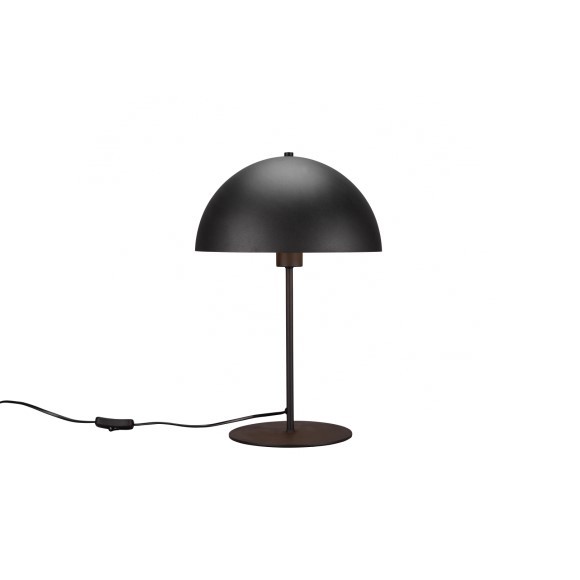 Trio 506290132 stolní lampa Nola 1x40W | E27 | IP20 - kabelový spínač, matná černá