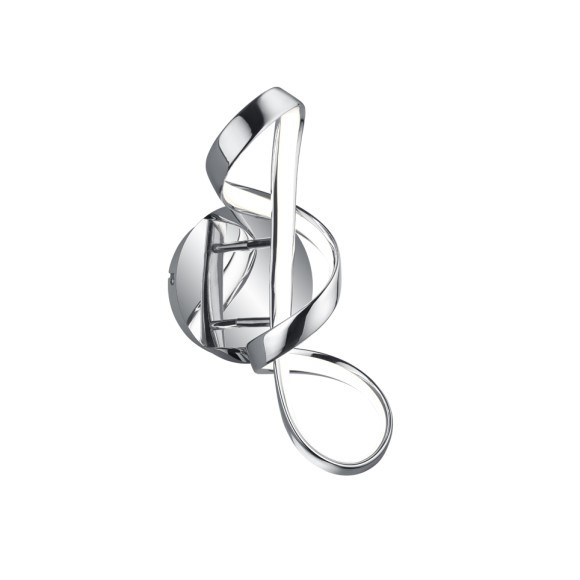 Trio R27091106 LED nástěnné svítidlo Perugia 1x18W | 2400lm | 4000K - stmívatelné, Dimmer Switch, chrom