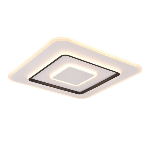 Trio R64293931 LED stropnice Jora 1x55W | 6400lm | 2700-6000K | IP20 - integrovaný stmívač, plynulé nastavení barvy světla, funkce paměti, dálkový ovladač, noční světlo, časovač spánku, 3 úrovně stmívání pomocí vypínače, matná bílá