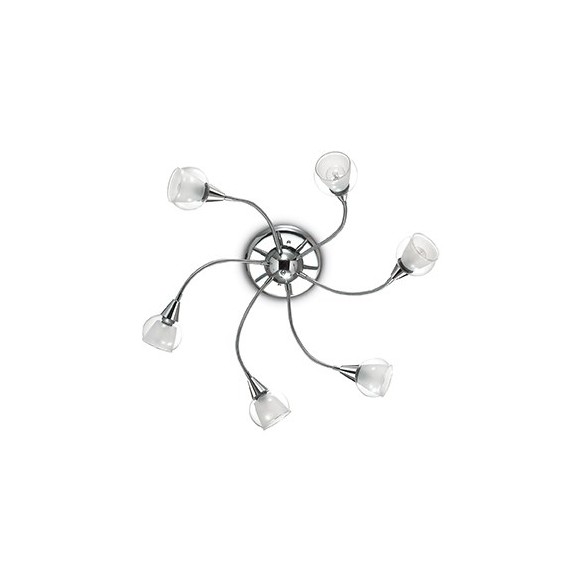 Ideal Lux 028699 přisazené stropní svítidlo Tender 6x40W|E14