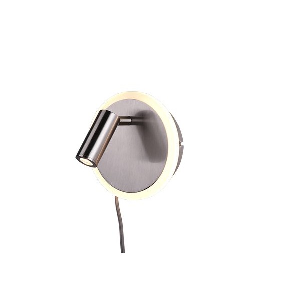 Trio 229210207 LED nástěnné svítidlo Jordan 1x5W+1x2W | 550lm-200lm | 3000K