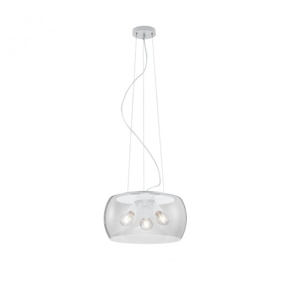 Trio 300600331 závěsné stropní svítidlo Valente 3x60W | E27 | IP20 - bílá