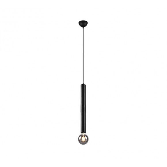 Trio 313400132 závěsné stropní svítidlo Clermont 1x10W | E27 - nastavitelná výška, černá