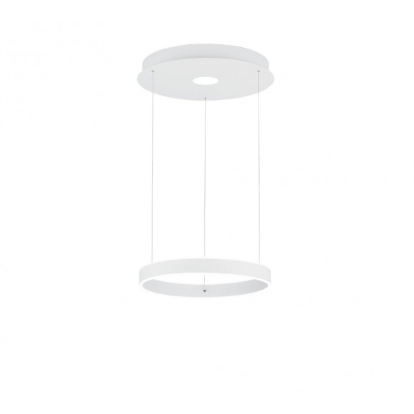 Trio 325710231 LED závěsné stropní svítidlo Logan 1x45W | 4000lm | 4000K | IP20 - 3 fázové stmívání, nastavitelná výška, bílá