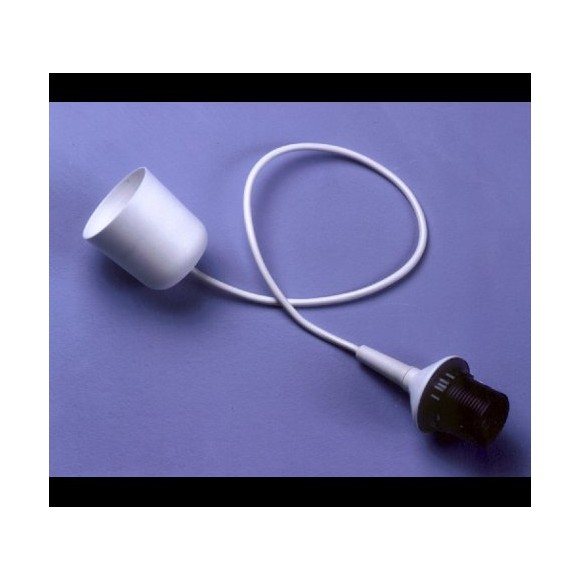 Trio 3590010-01 kabel s objímkou pro stínídla Paper 1x60W | E27 | IP20 - bílá