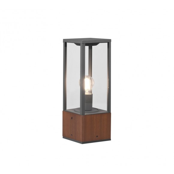 Trio 501860130 zahradní lampa Garonne 1x60W | E27 | IP44 - hnědá