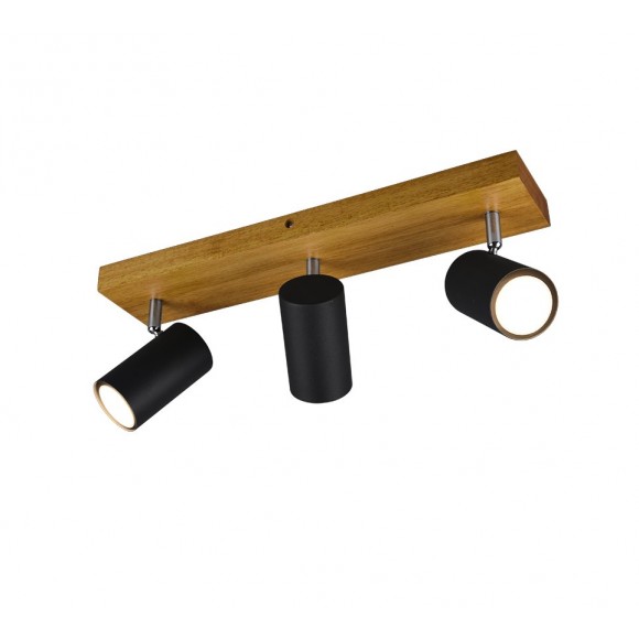 Trio 812400332 přisazené stropní bodové svítidlo Marley 3x35W | GU10 - matný černá