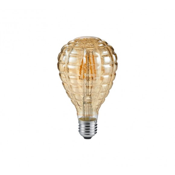 Trio 903-479 LED designová filamentová žárovka Tropfen 1x4W | E27 | 320lm | 2700K - jantar