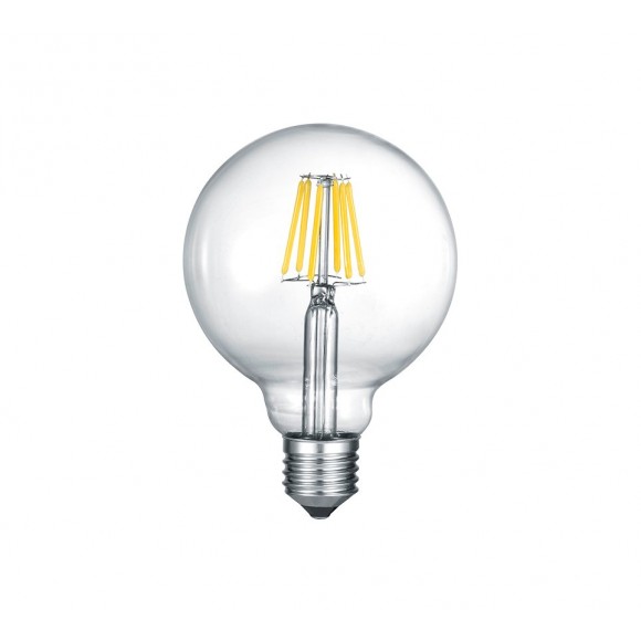 Trio 988-600 designová LED filamentová žárovka Globe 1x6W | E27 | 600lm | 3000K