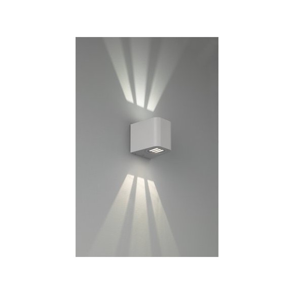 TRIO R28200687 Bogota nástěnné exteriérové ​​svítidlo SMD 2x3W 260lm 3000K IP54