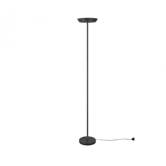 Trio R45020132 LED stoajcí svítidlo Swona 1x18W | 1300lm | 3000-6000K - nožní vypínač, Wiz, stmívatelné, nastavení teploty osvětlení, černá
