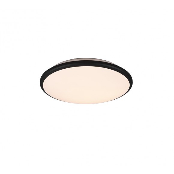 Trio R67021132 LED stropní svítidlo Limbus 1x22W | 2300lm | 2700K-6000K  - 3 fázové stmívání, černá