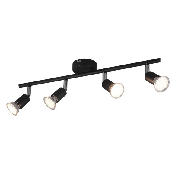 Trio R80914032 přisazené stropní svítidlo Paris 4x35W | GU10 - černá