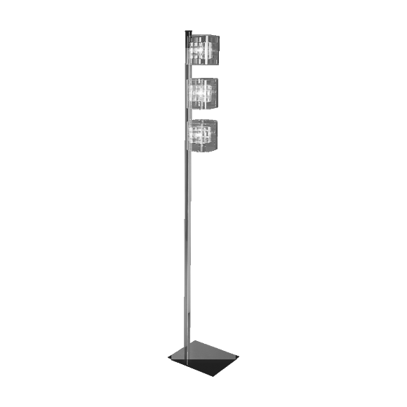 Luxera 46005 stojací lampa Togo 3x40W|G9