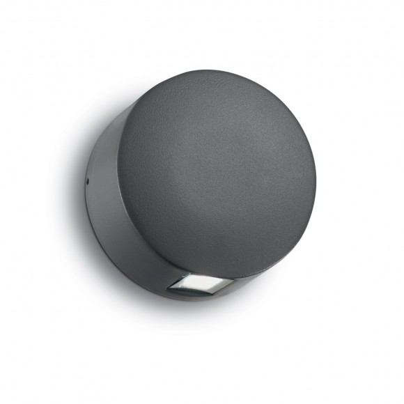 venkovní nástěnné svítidlo Ideal Lux Dot AP2 2x15W G9 - antracit